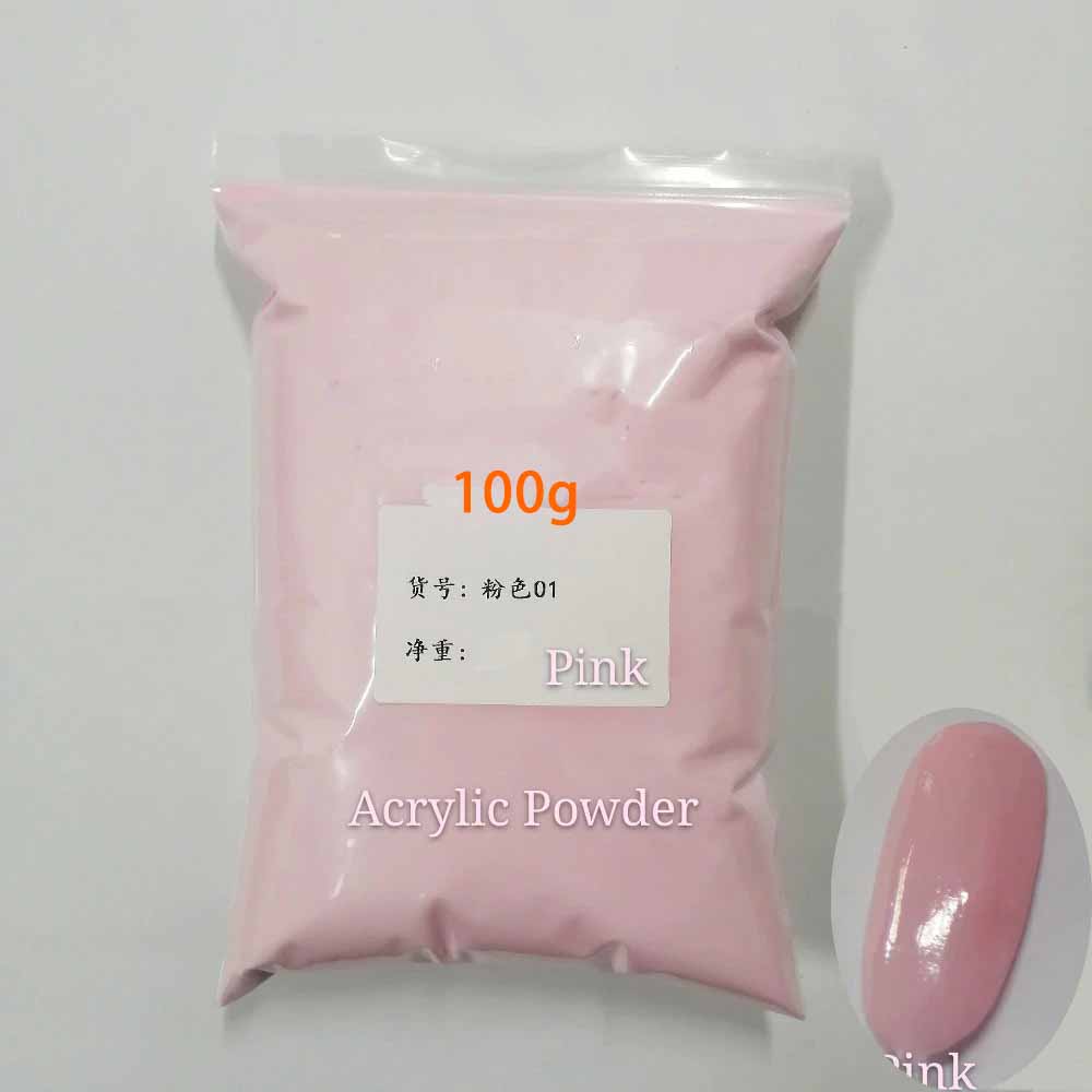 Acrylic Powder Clear - Long Lasting Acrílico Nail Poeira Em