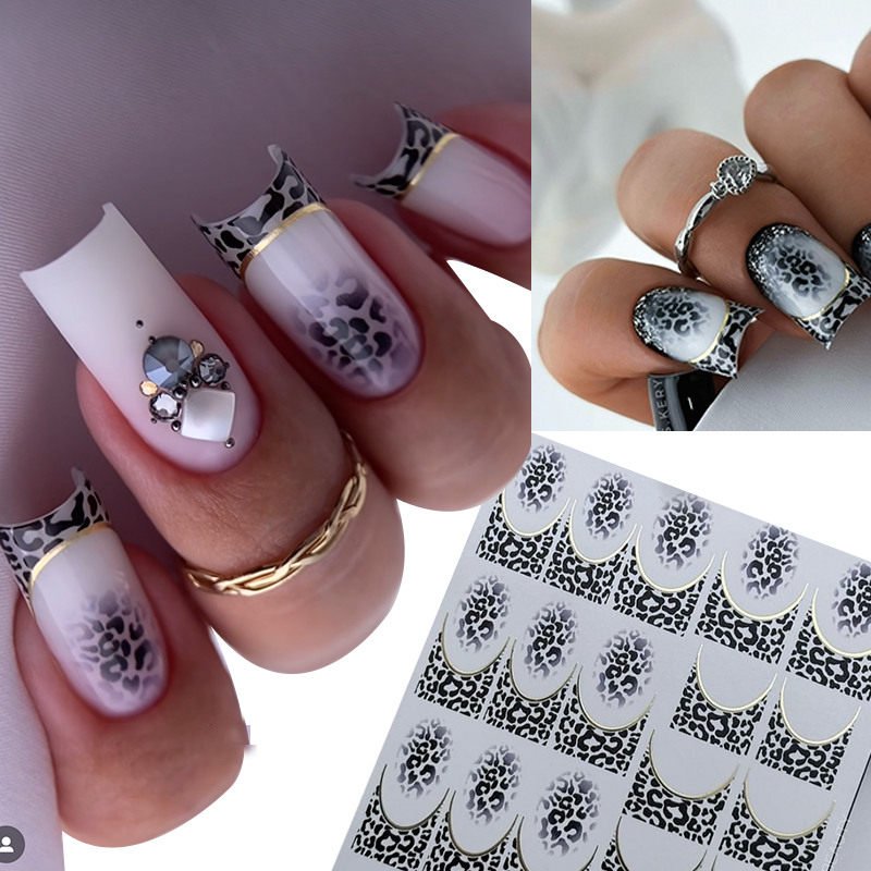 Nail Art Zebra Design - Tigre zebra e leopardo imprimir unhas