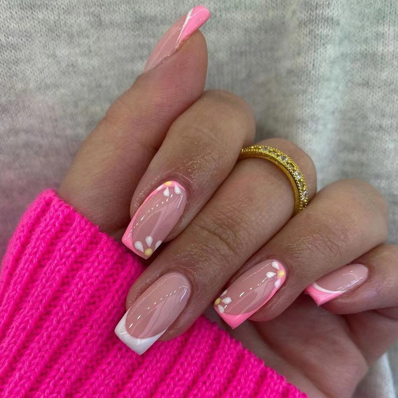 24 Peças de Unhas Postiças Fra - Nail Art Natural avaliação e preço