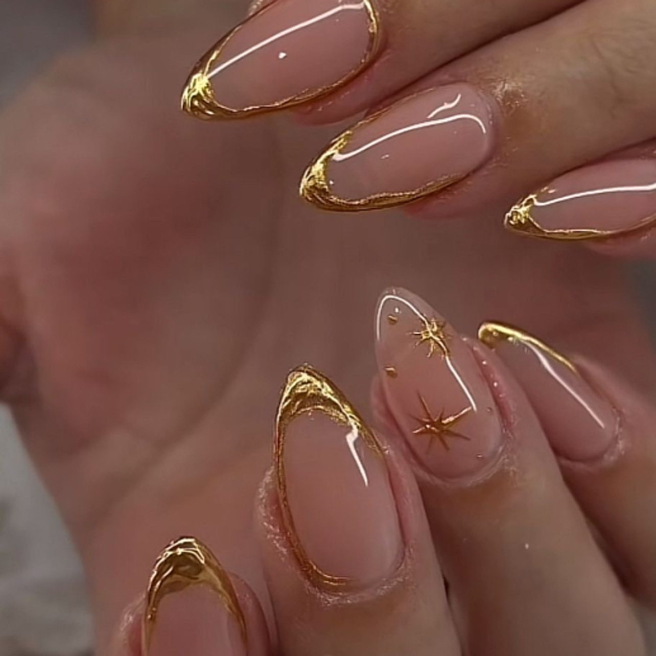 Conjunto de unhas curtas de am - Nail Art Maroon avaliação e preço