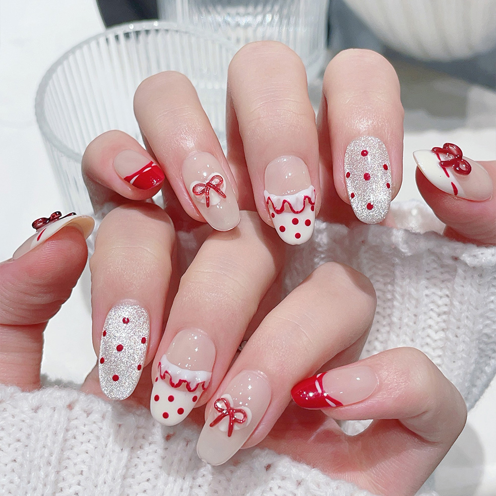 Kit de 10 Unidades de Unhas Po - Nail Art Oval avaliação e preço