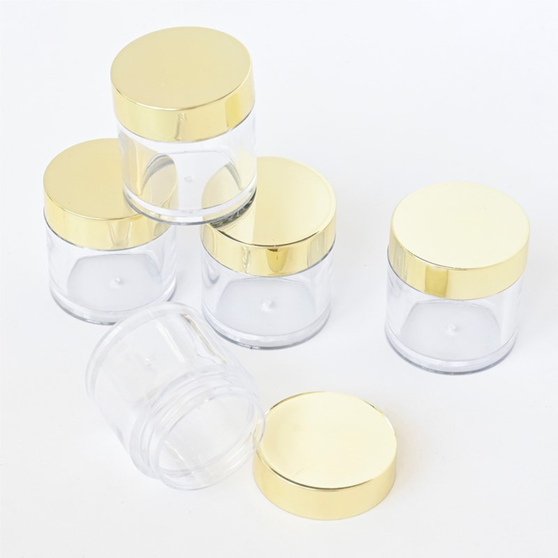 20/50/100 pçs tampa de ouro cl - Acrylic Powder Clear avaliação e preço