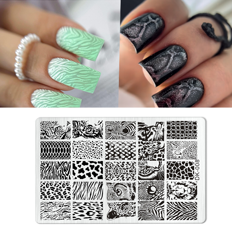 Imagem animal cobra leopardo c - Nail Art Zebra Design avaliação e preço
