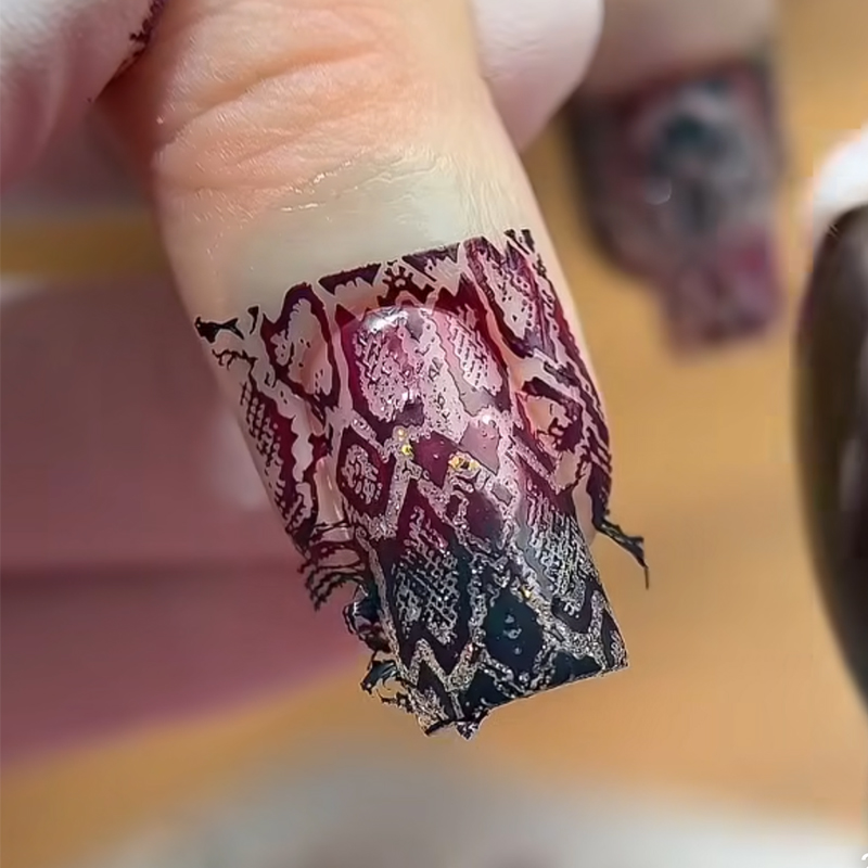 Imagem animal cobra leopardo c - Nail Art Zebra Design avaliação e preço