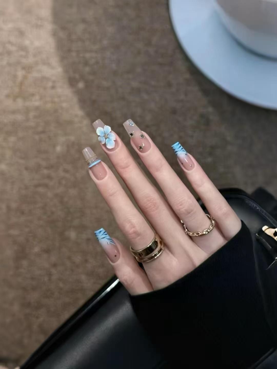 10 Unidades de Unhas Postiças  - Nail Art Zebra Design avaliação e preço