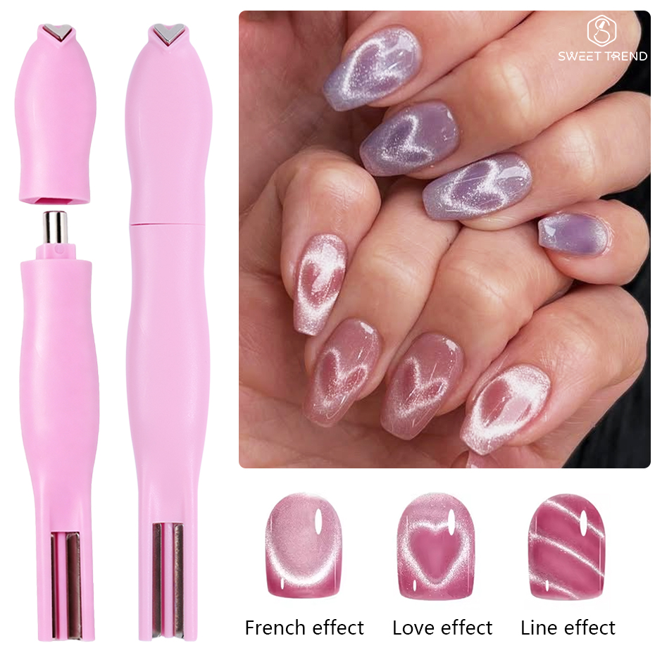 Caneta Magnética 3 em 1 para N - Nail Art Maroon avaliação e preço