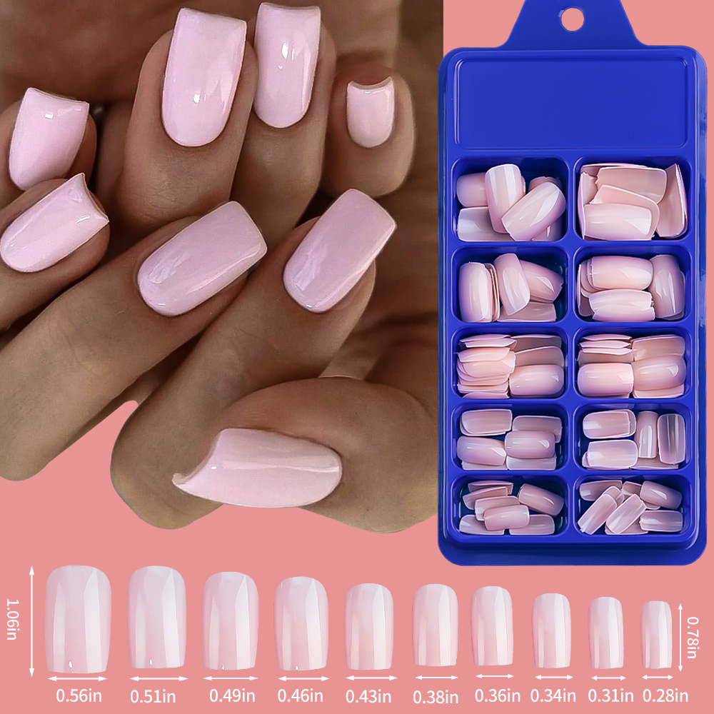 100/120 pçs rosa branco impren - Nail Art Ombre avaliação e preço