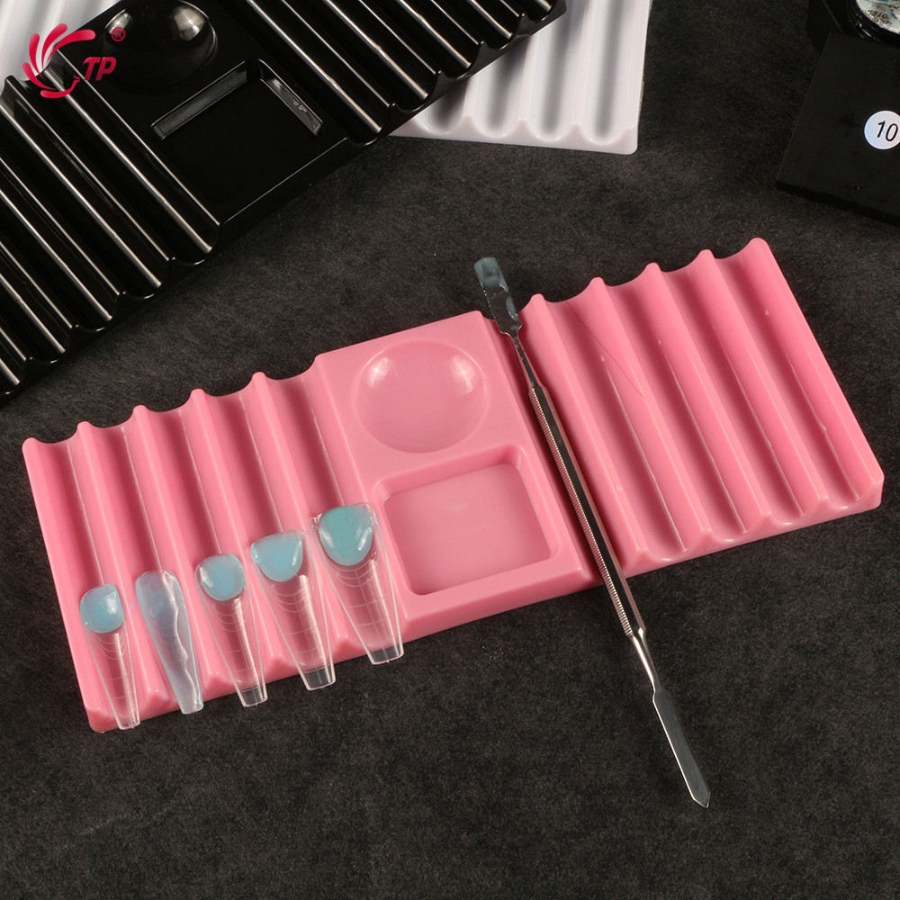 Suporte Duplo de Plástico TP p - Nail Art Ombre avaliação e preço
