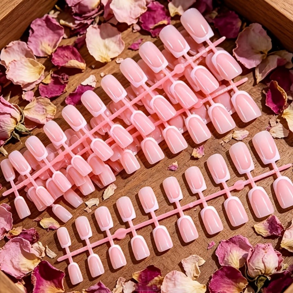 120 Unidades de Unhas Postiças - Nail Art Natural avaliação e preço