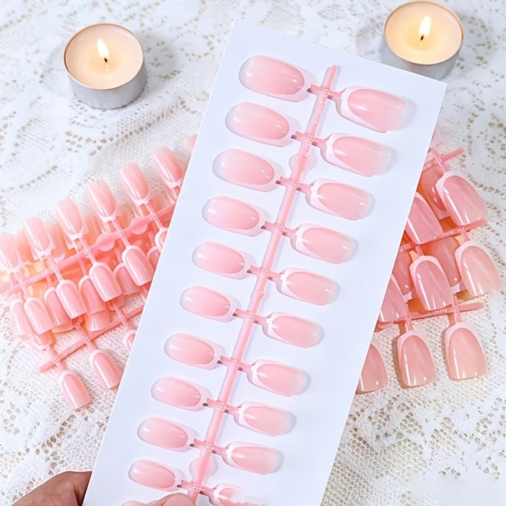 120 Unidades de Unhas Postiças - Nail Art Natural avaliação e preço