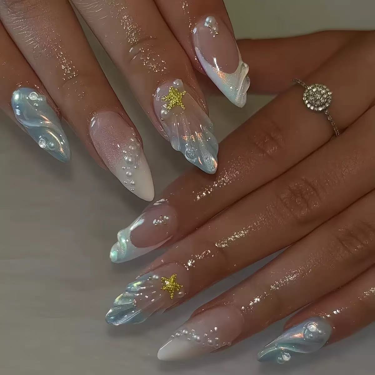 24 Adesivos de Unha em Gel 3D  - Nail Art Oval avaliação e preço