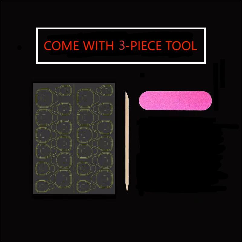 10 peças de luxo artesanal imp - Nail Adhesive Tab avaliação e preço