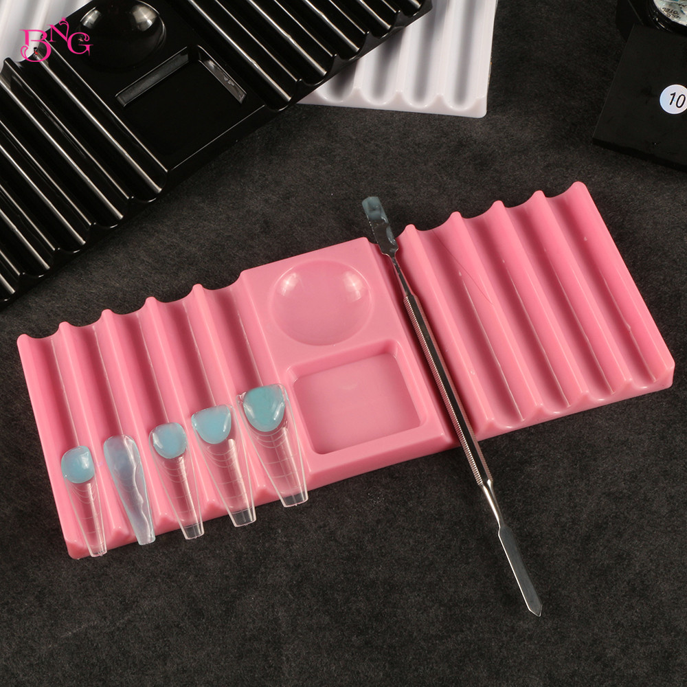 Suporte Duplo BNG de Plástico  - Nail Art Ombre avaliação e preço