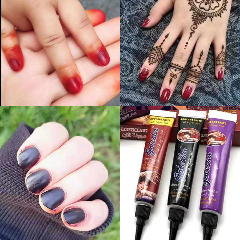 Henna para unhas 25g em frasco - Nail Art Natural avaliação e preço