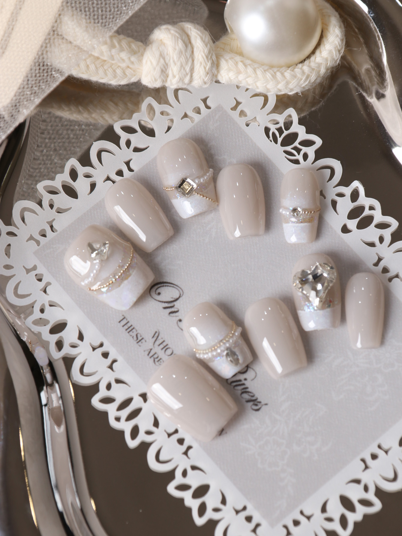 10 Unidades de Unhas Postiças  - Nail Adhesive Tab avaliação e preço