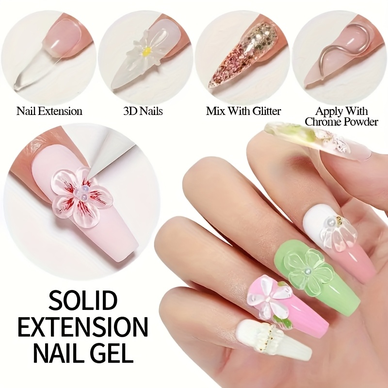 Gel de Unhas Transparente Não  - Nail Art Ombre avaliação e preço
