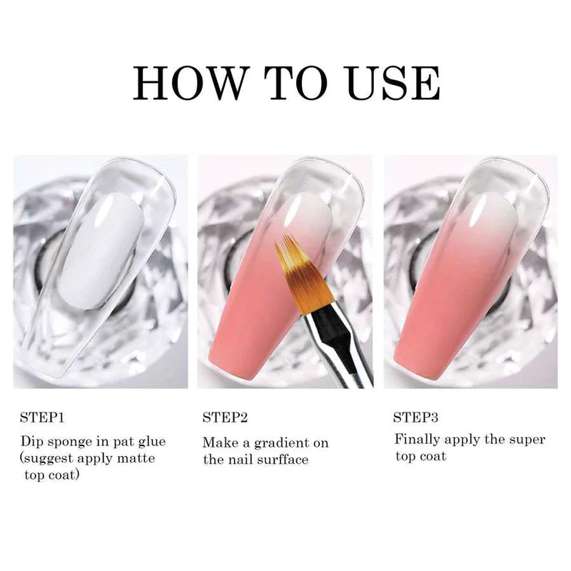 3-18 Peças Pincel para Nail Ar - Nail Art Ombre avaliação e preço