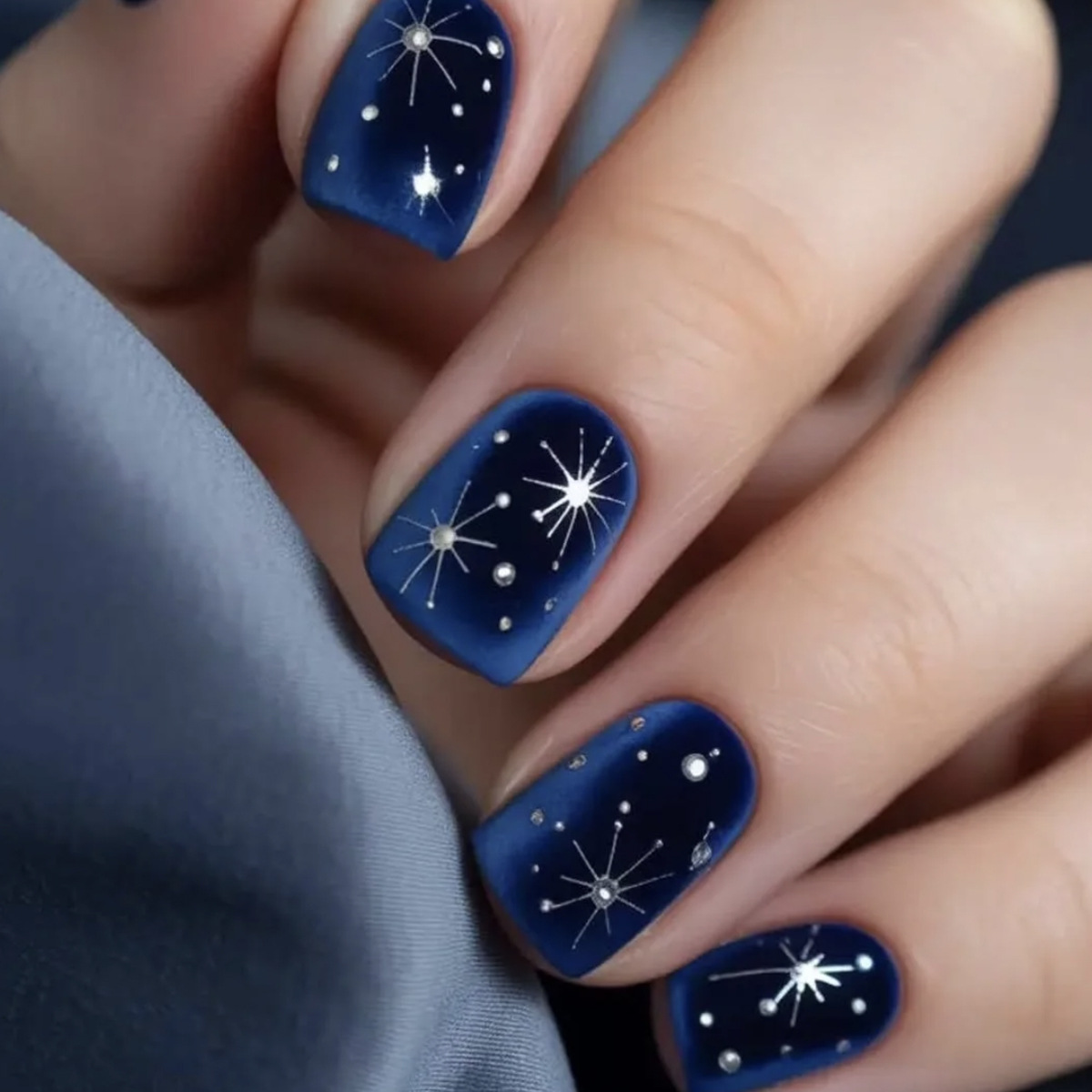 Unhas postiças curtas e médias - Nail Art Maroon avaliação e preço