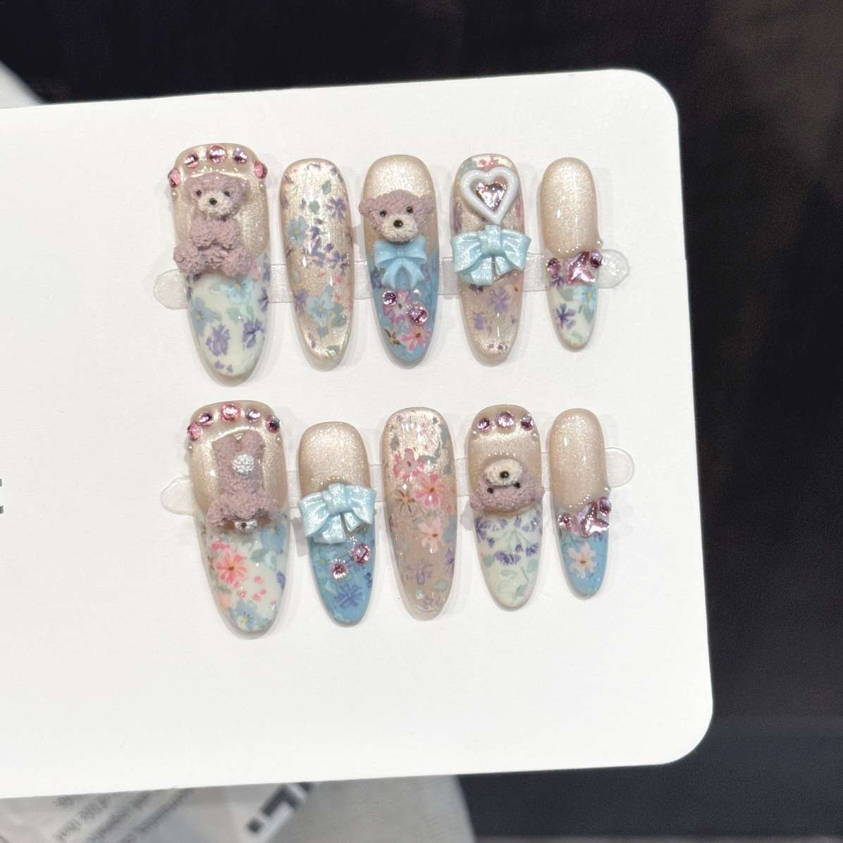 10 peças de arte de unhas ovai - Nail Art Oval avaliação e preço