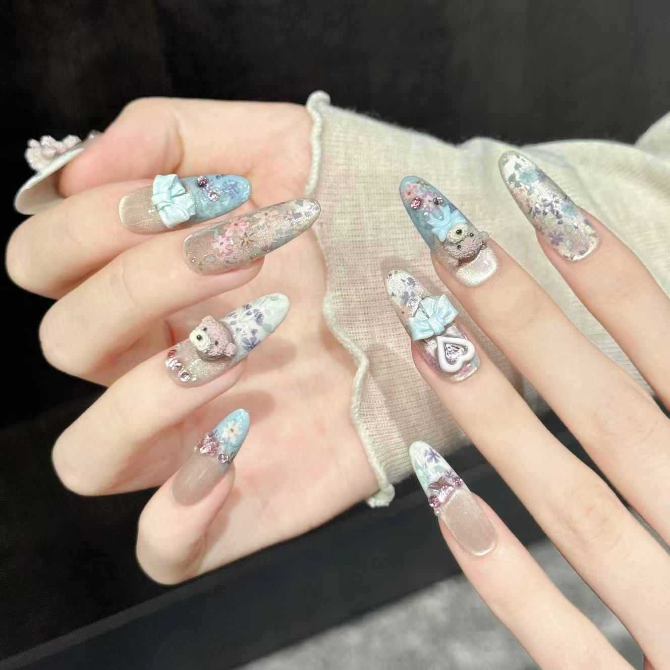 10 peças de arte de unhas ovai - Nail Art Oval avaliação e preço