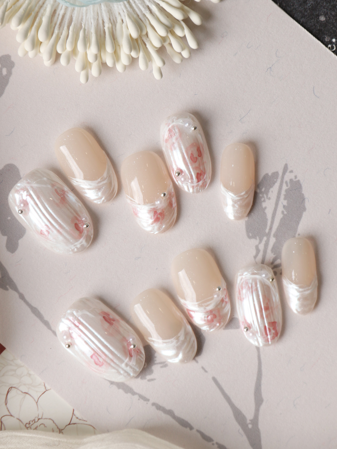 10 Unidades de Unhas Postiças  - Nail Adhesive Tab avaliação e preço