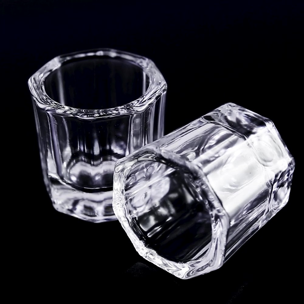 Mini vidro de cristal acrílico - Acrylic Powder Clear avaliação e preço