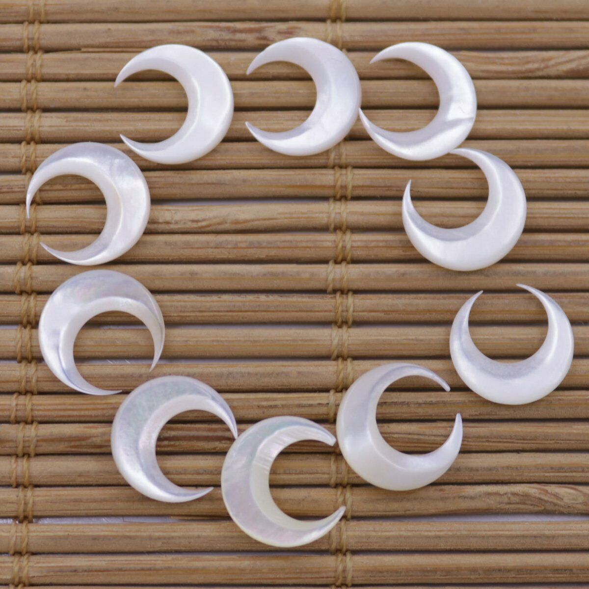 10 peças de concha natural bra - Nail Art Natural avaliação e preço